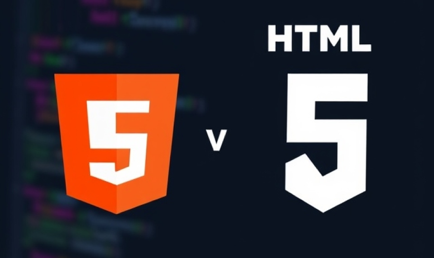 What is the difference between HTML and HTML 5?